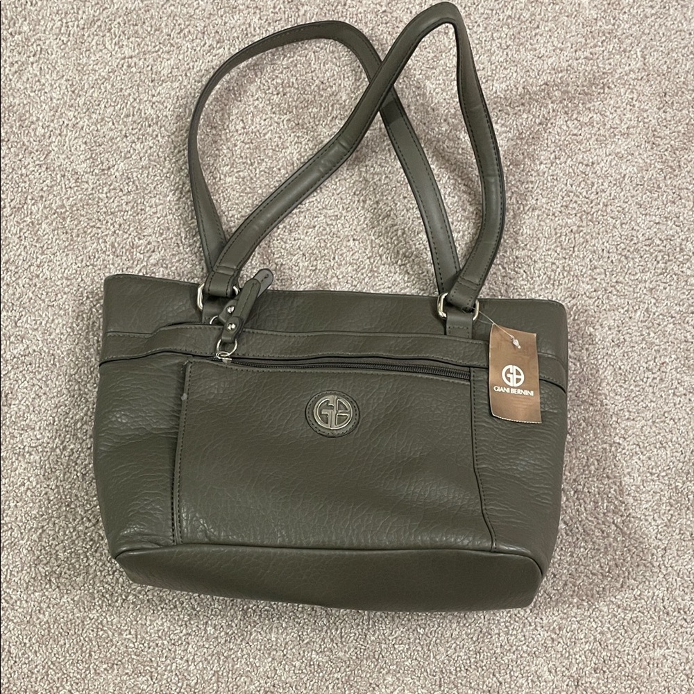 Giani Bernini Dark Gray Shoulder Bag